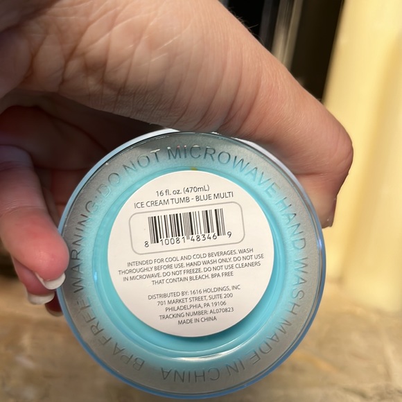 🍦 HOST PICK🍦 Blue Ice Cream 🍦 Tumbler - Picture 3 of 5